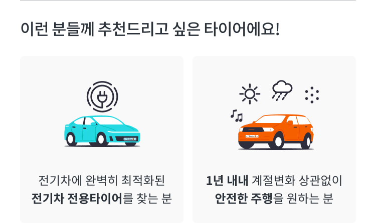 한국타이어 키너지 AS EV 추천 포인트