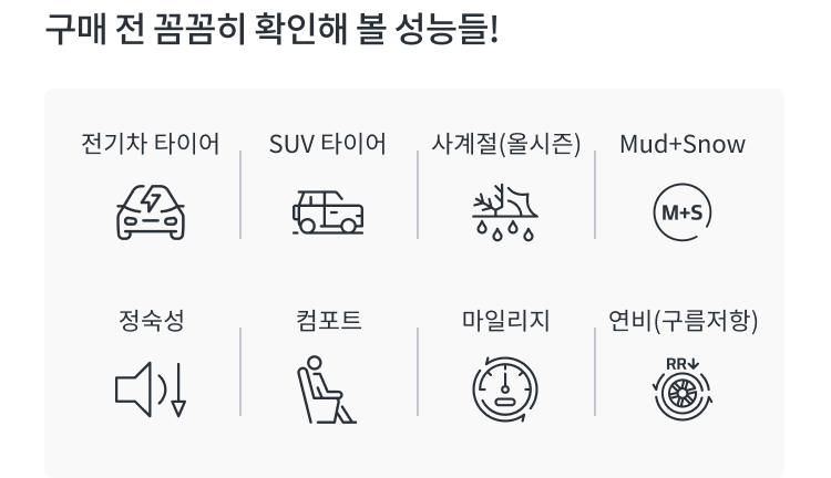 한국타이어 아이온 ST AS SUV 성능